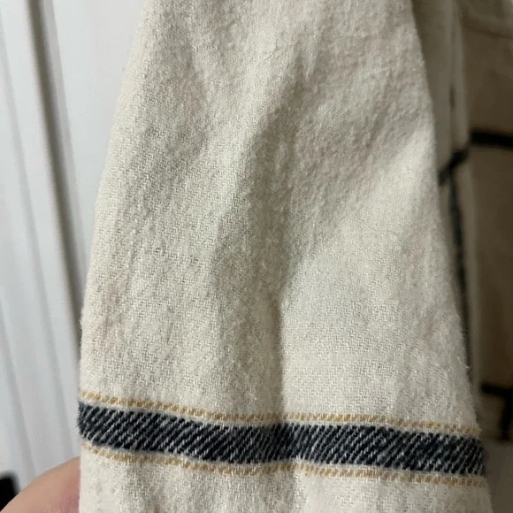 Plaid Cream Top - Picture 2 of 3